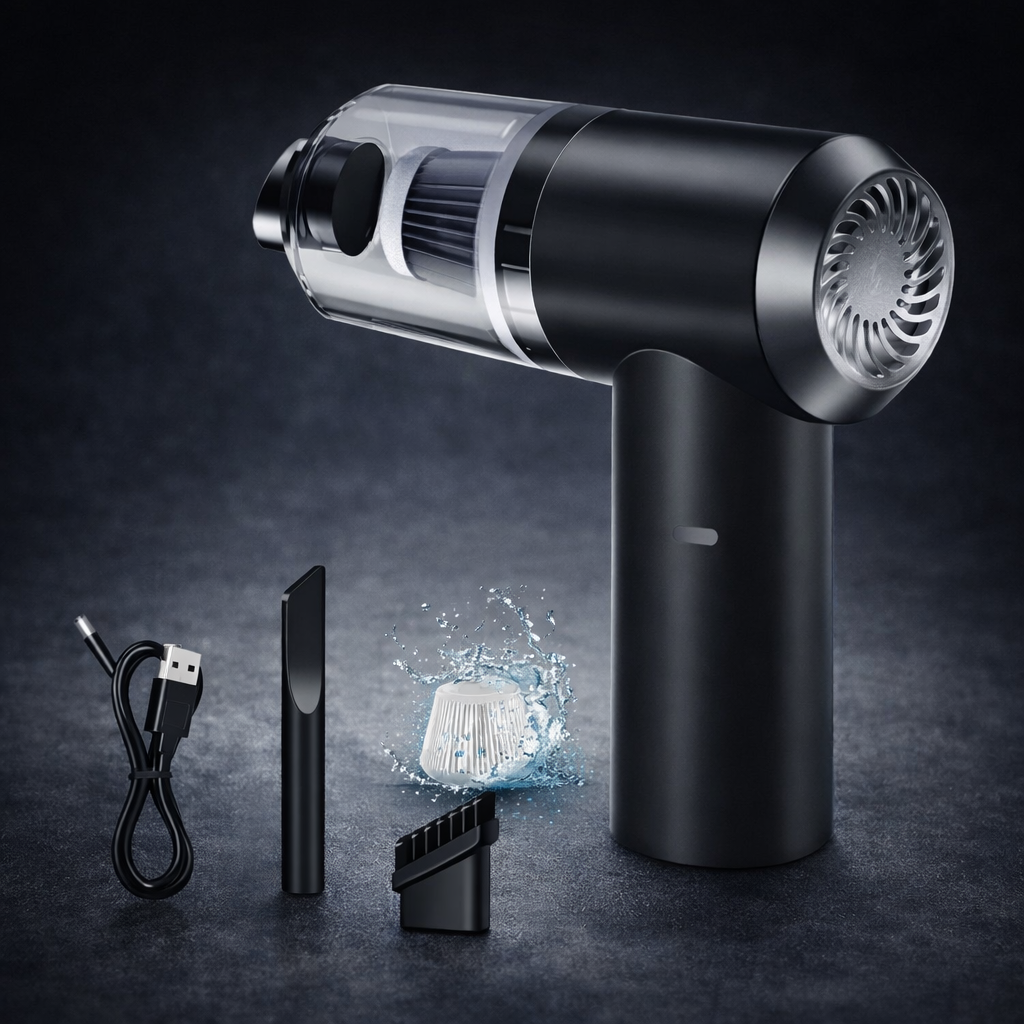 Vacuum Suction Cleaner- Portable Air Duster Wireless