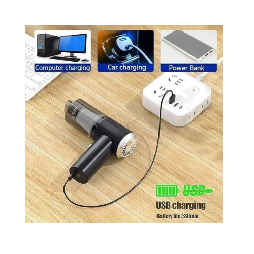 Vacuum Suction Cleaner- Portable Air Duster Wireless